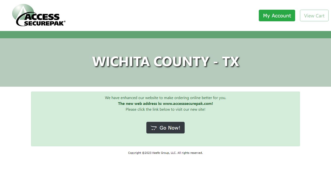 Wichita County Package Program - TX - Access Securepak